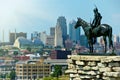 Indian Scout Statue Kansas City Landmark