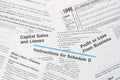 IRS Federal Income Tax Forms