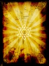 Jewish Yom Kippur grunge background
