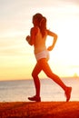 Jogging Athlete Woman Running ...