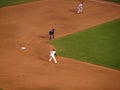 Juan Uribe takes lead from 2nd base