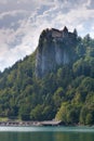 Julian Alps Lake in Bled in Slovenia