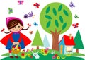 Kid In Garden