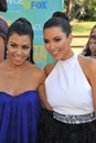 Kim Kardashian,Kourtney Kardashian