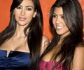 Kim Kardashian and sister Kourtney