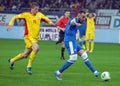 Konstantinos Mitroglou scores during FIFA World Cup Playoff Game