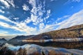 Landscape With Dam Lake Vidrar...