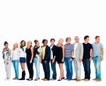Large Group Of Happy People,wi...