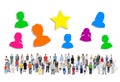 Large Group Of Multiethnic Peo...