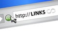 Links Browser Illustration Des...