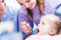 Little Girl At The Dentist