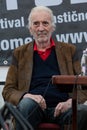 Ljutomer, SLOVENIA-july 27:sir christopher lee, ac