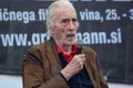 Ljutomer, SLOVENIA-july 27:sir christopher lee, ac