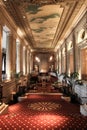 Lobby of the Conrad Hilton hotel - Chicago