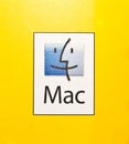 Logo of Mac PCs and Mac Operating System. Stock Photos