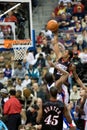 Lou Williams Attempts A Dunk