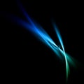Magic Neon Light Curved Lines....