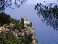 Maiori tower on the coast amal