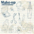 Make-up Object Lineart On Note...