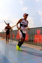 Malaysia Iron man 2014 on the final leg the 42km marathon