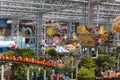 Mall of America's Nickelodeon Universe in Bloomington, MN on Jul