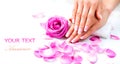 Manicure And Hands Spa