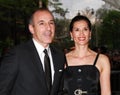 Matt Lauer and Annette Roque