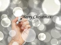 Merry Christmas Hand