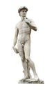 Michelangelo's David cutout