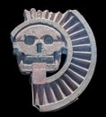 Mictlantecuhtli, an Aztec god of the dead