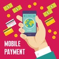 Mobile Payment Illustration In...
