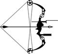 Modern Hunting Bow and Arrow