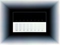 Monitor test crt deviations from the correct color rendition Royalty Free Stock Photo
