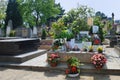 Montparnasse cemetery - Tomb of Serge Gainsbourg