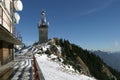 Mountain landscape a in winter Royalty Free Stock Images
