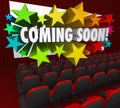 Movie Theatre Screen Coming Soon Preview Trailer New Attraction