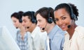 Multi-ethnic Business People U...