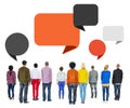 Multiethnic Diverse People Fac...