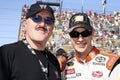 NASCAR's Joey Logano and WWE's Sgt. Slaughter