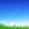 Nature Blue Background