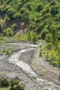 Nature Of Green Trees And Riv...