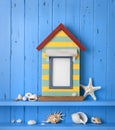 Seaside Picture Frame Background