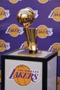 NBA finals trophy