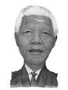 Nelson Mandela Portrait Sketch