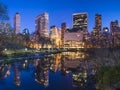 New York City Central Park South Skyline