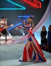 NEW YORK, NY - NOVEMBER 13: Singer Taylor Swift perform at the 2013 Victoria's Secret Fashion Show