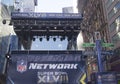 NFL Network broadcast set on Broadway during Super Bowl XLVIII week in Manhattan