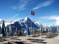 A nice summer day at a Cafe, First, Grindelwald