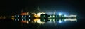 Night Light In Shipyard
