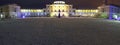 Night view of Pavlovsk Palace at winter 2014
